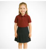 Classic School Uniforms – Poly-Cotton Blend, Plaid Patterns, Durable Button Front, Custom Badges & Embroidery, Easy-Care Fabric, Multiple Sizes, Comfortable Fit for Boys & Girls